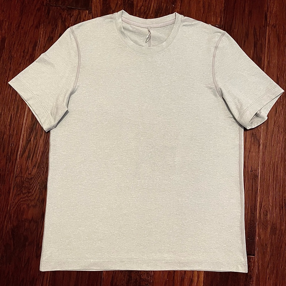 Lululemon Athletica Men’s Soft Jersey Short-Sleeve T-Shirt Heathered Gray Size L